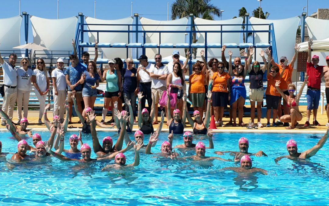 Rotary Club Tenerife Sur y la Fundación Carrera por la Vida organizan «Nadar por la Vida 2019»