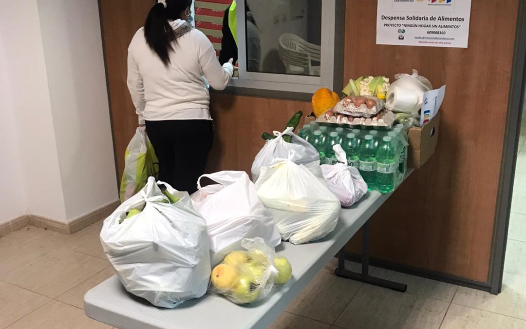 LA DESPENSA SOLIDARIA SIGUE EN LA BRECHA.