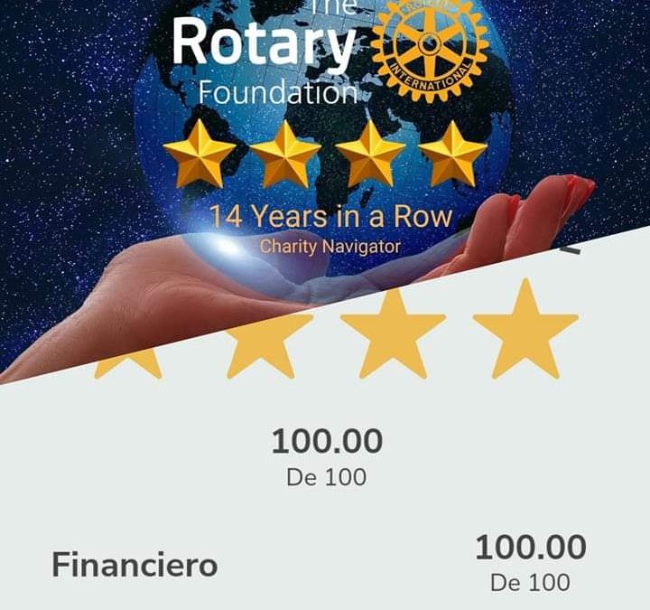 Rotary, Transparencia y Compromiso 100%