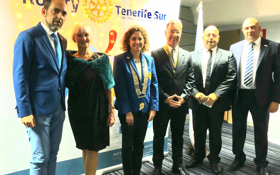 Los rotarios del Sur de Tenerife celebran su cena de Navidad