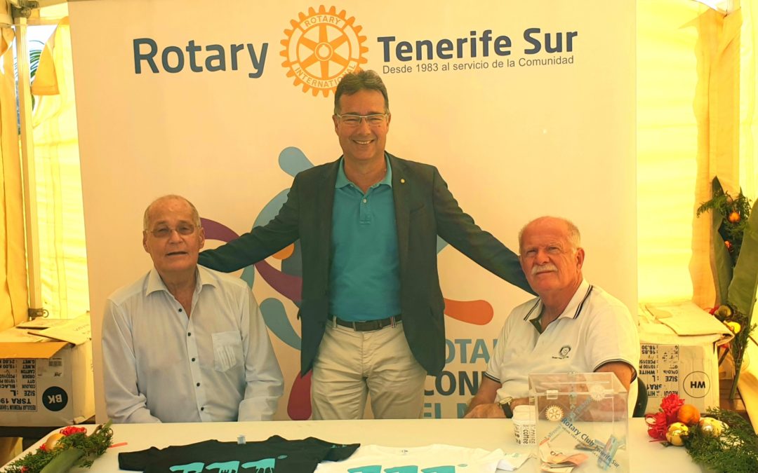 Rotary Club Tenerife Sur participa el la Jornada de Sensibilización Medioambiental SENSITUR en Los Cristianos