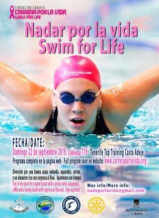 Rotary coorganiza Nadar por la vida / Swim for Life