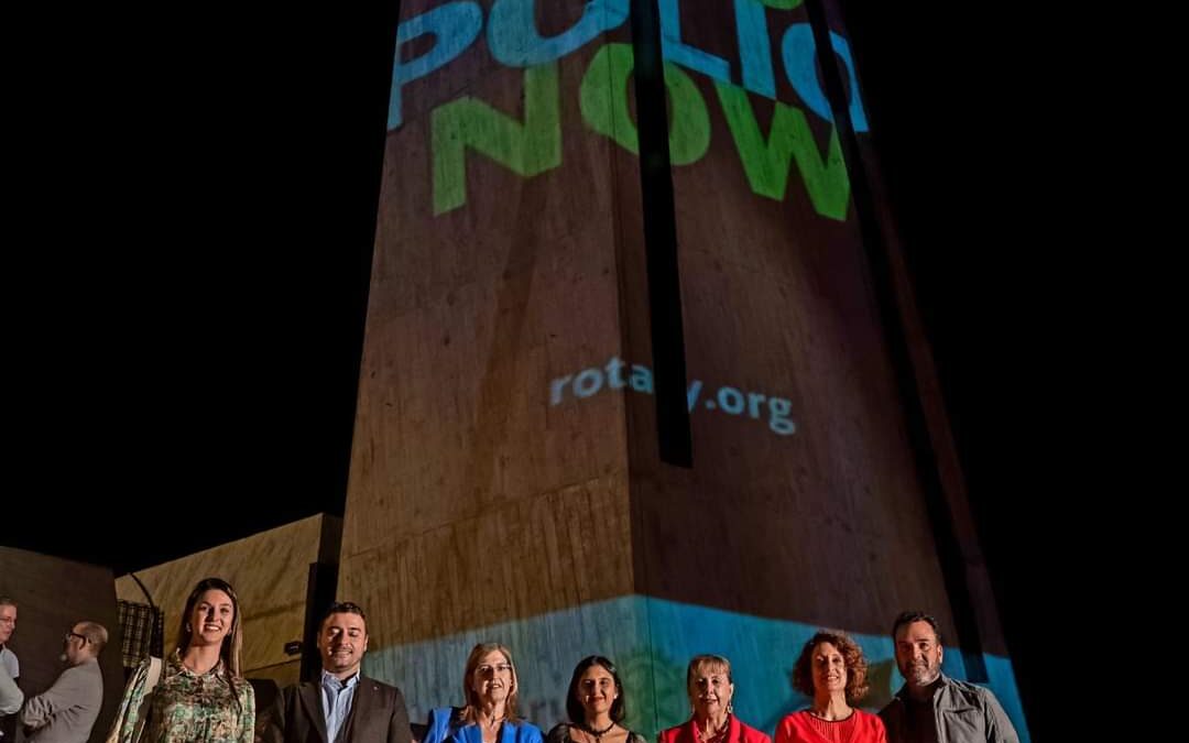 Celebración del Día Mundial contra la Polio en Adeje