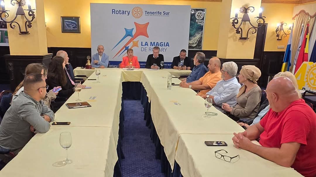 Reunión ordinaria con nuestros jóvenes de Rotaract Tenerife Sur