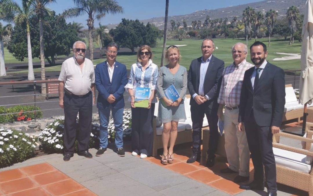 Reunión de presidentes de clubes rotarios de Tenerife en Adeje