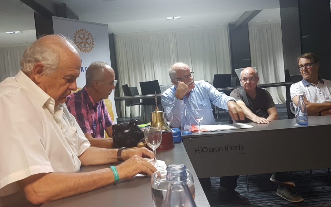 Visita de Román Pozuelo, responsable del Ryla del Distrito 2201