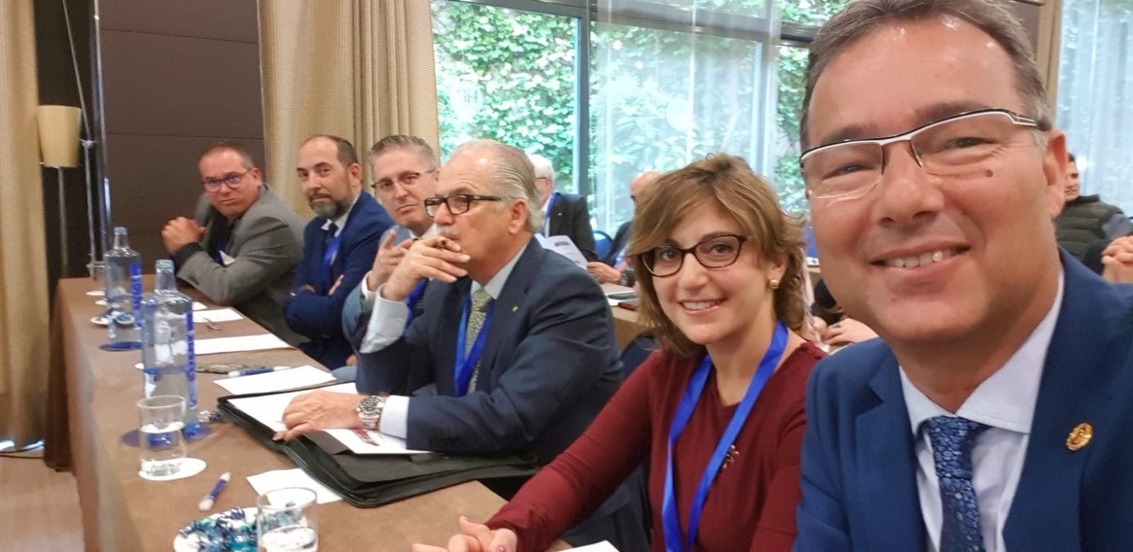 Varios miembros del Rotary Club Tenerife Sur, participan en la Asamblea Distrital de Rotary 2019 en Valladolid
