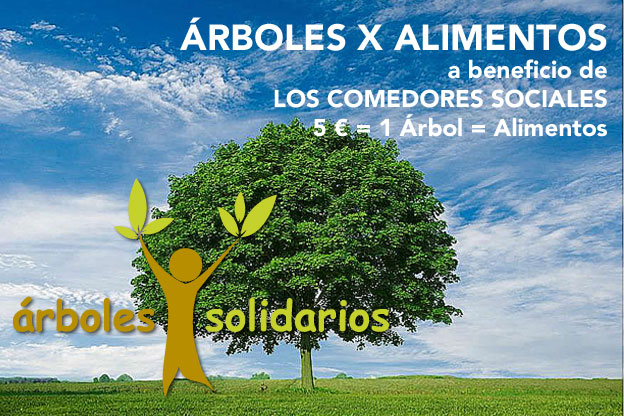 Árboles x alimentos, a beneficio de nuestros comedores sociales