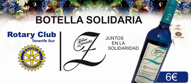 Se presenta el «Vino Solidario de Rotary Club Tenerife Sur»
