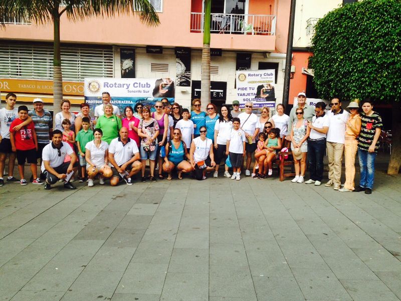 Caminata Solidaria del Rotary Club Tenerife Sur