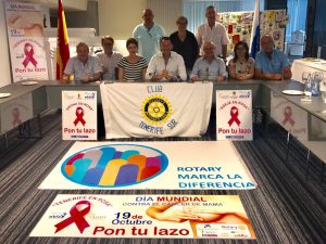 Rotary colabora con Abic en «Tenerife en Rosa»