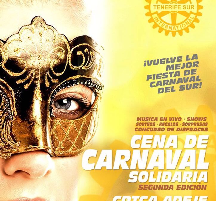 II Cena de Carnaval del Rotary Tfe Sur