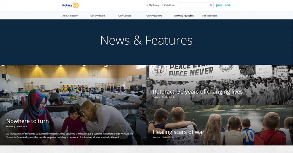 Rotary.org nominado a prestigioso premio Webby. ¡Ayúdanos a ganar!