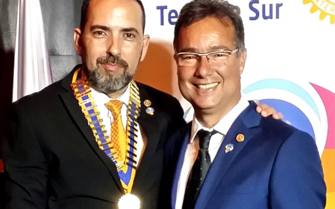 Eric Viana es el nuevo Presidente del Rotary Club Tenerife Sur