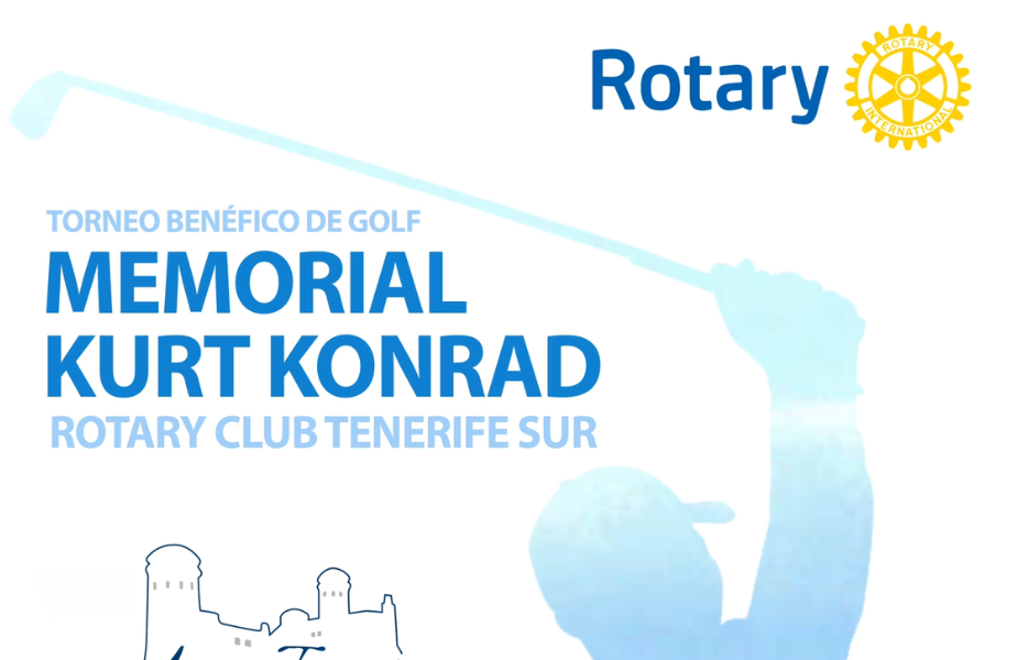 Exito de participación del Torneo de Golf “ Memorial Kurt Konrad” que un año más organiza nuestro Club dentro del circuito insular de Rotary