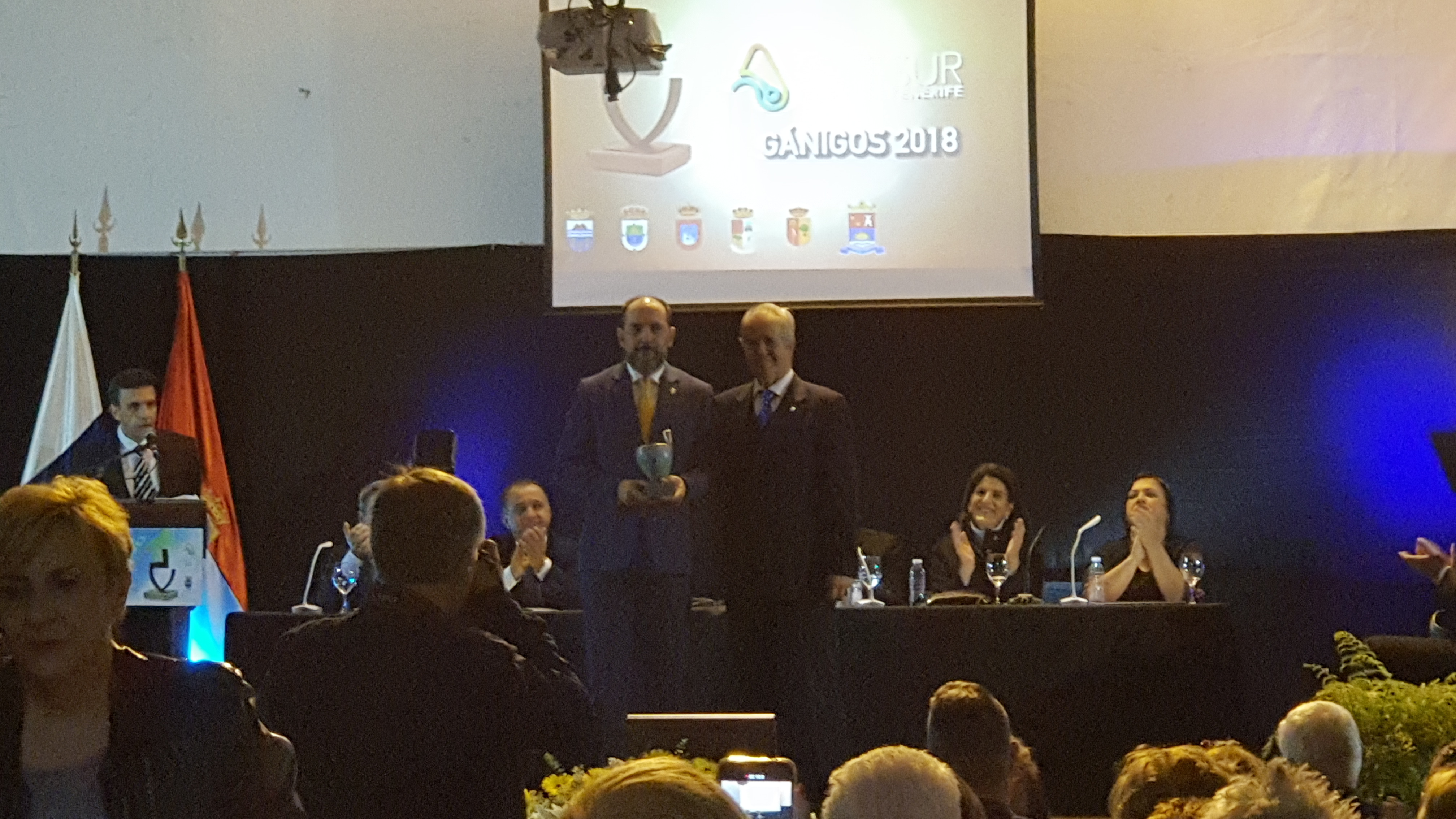El Cit Sur entrega al Rotary Club Tenerife Sur el Ganigo 2018 en su Mención Honorífoca