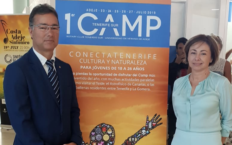 Amplia representación del Rotary Club Tenerife Sur en la Inauguración de la UVA