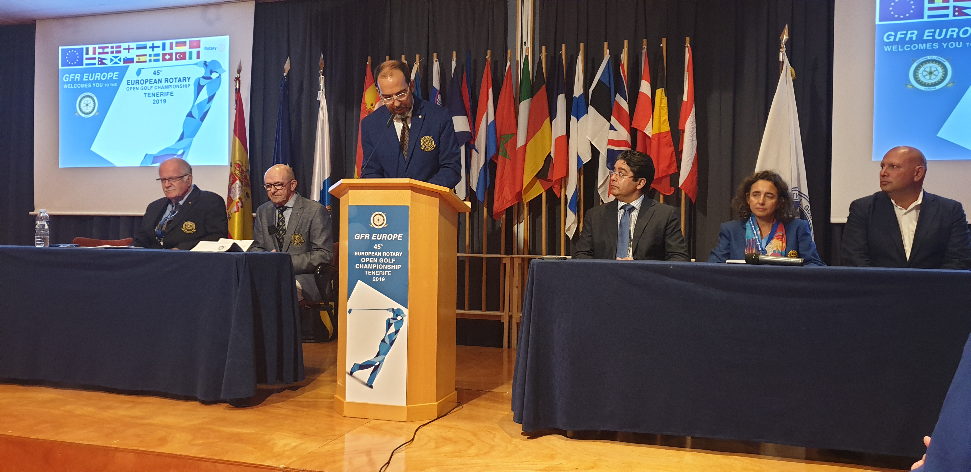 Arranca el 45° Campeonato Europeo de Golf Rotary en Tenerife
