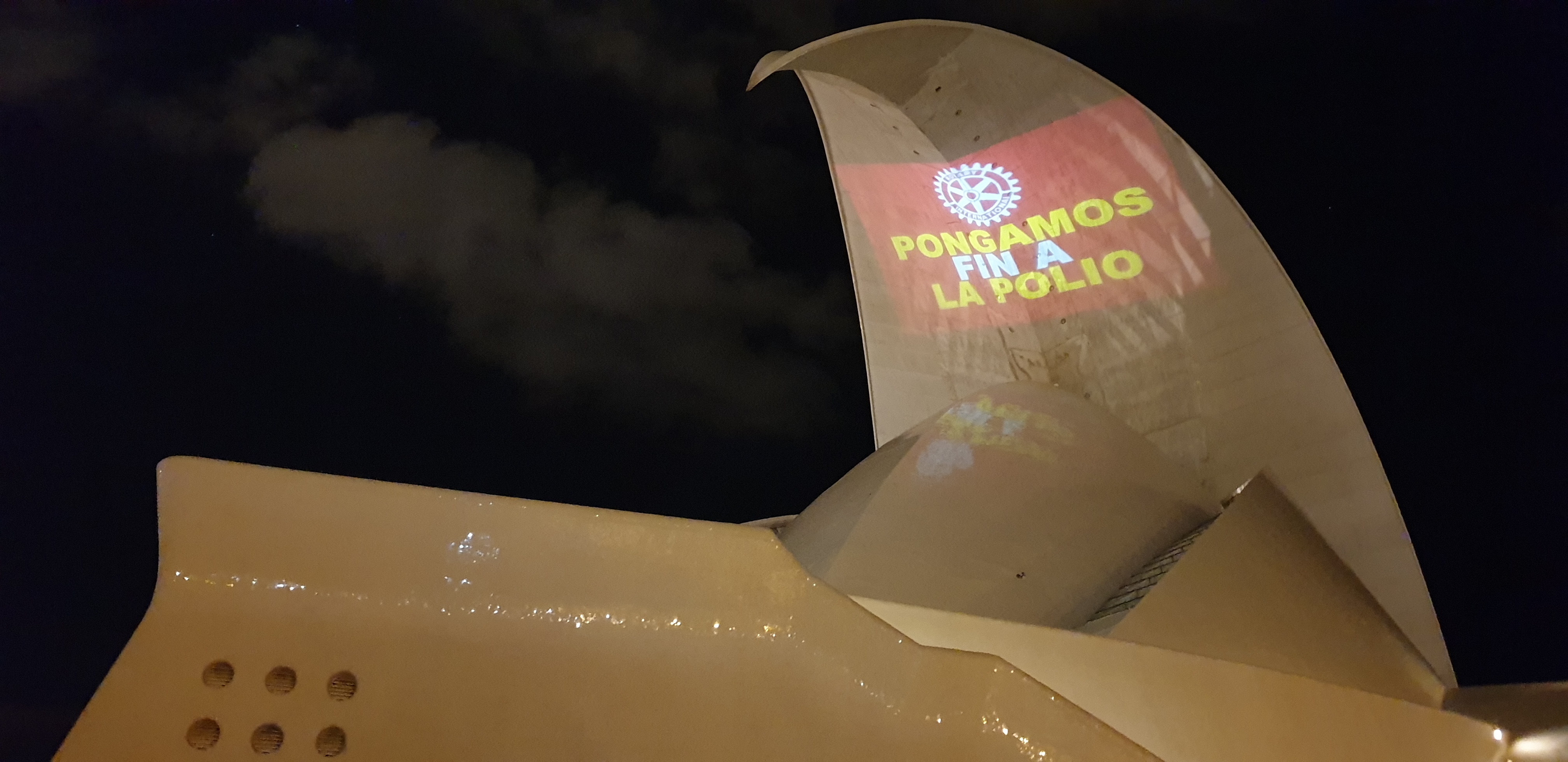 Los rotarios de Tenerife conmemoran el Día Mundial contra la Polio