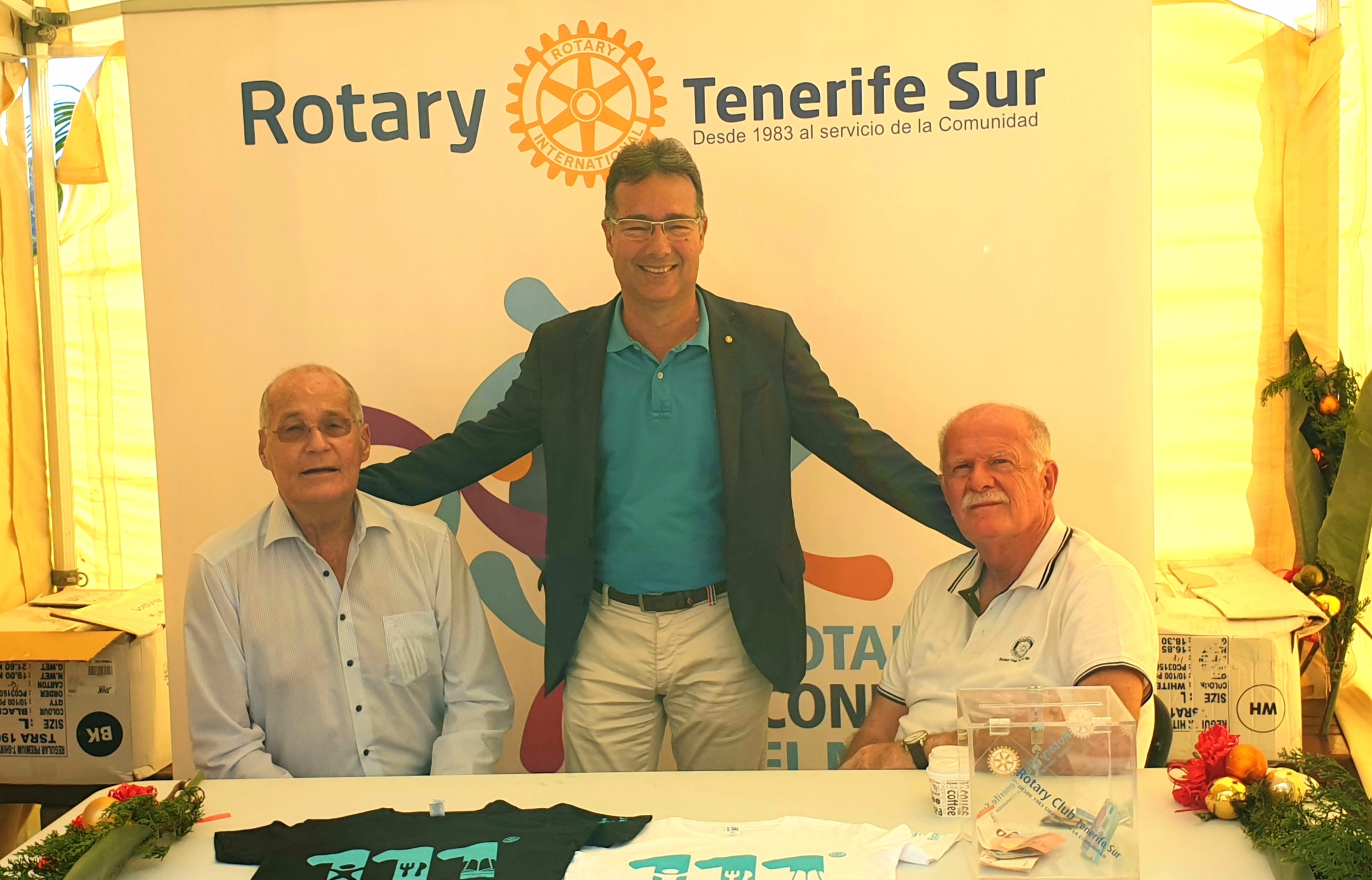 Rotary Club Tenerife Sur participa el la Jornada de Sensibilización Medioambiental SENSITUR en Los Cristianos