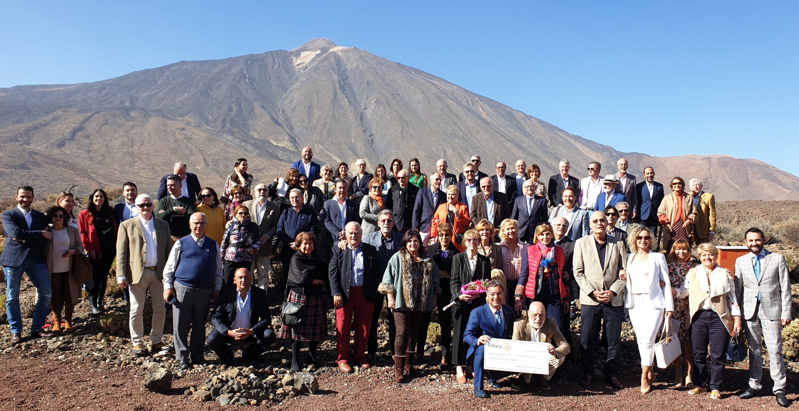 Los rotarios de Tenerife celebran el 115 aniversario de Rotary y donan 10.000€ a tres organizaciones sociales de la isla.