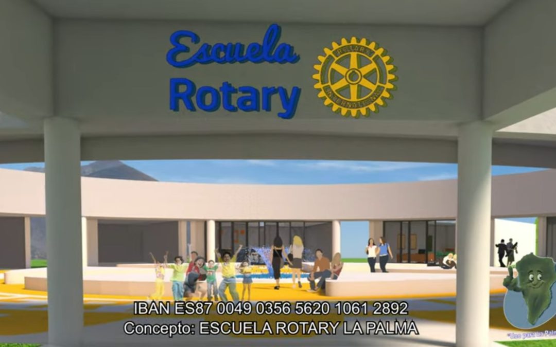 Seguimos apoyando la campaña de recaudación de fondos para la ESCUELA ROTARY LA PALAMA