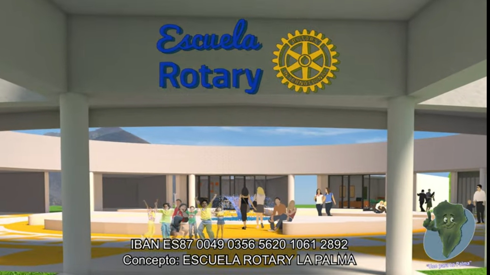 Seguimos apoyando la campaña de recaudación de fondos para la ESCUELA ROTARY LA PALAMA