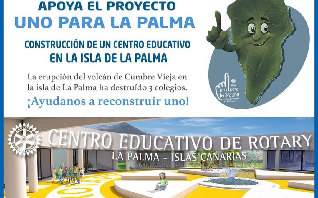 Rotary construirá un Centro Educativo en La Palma