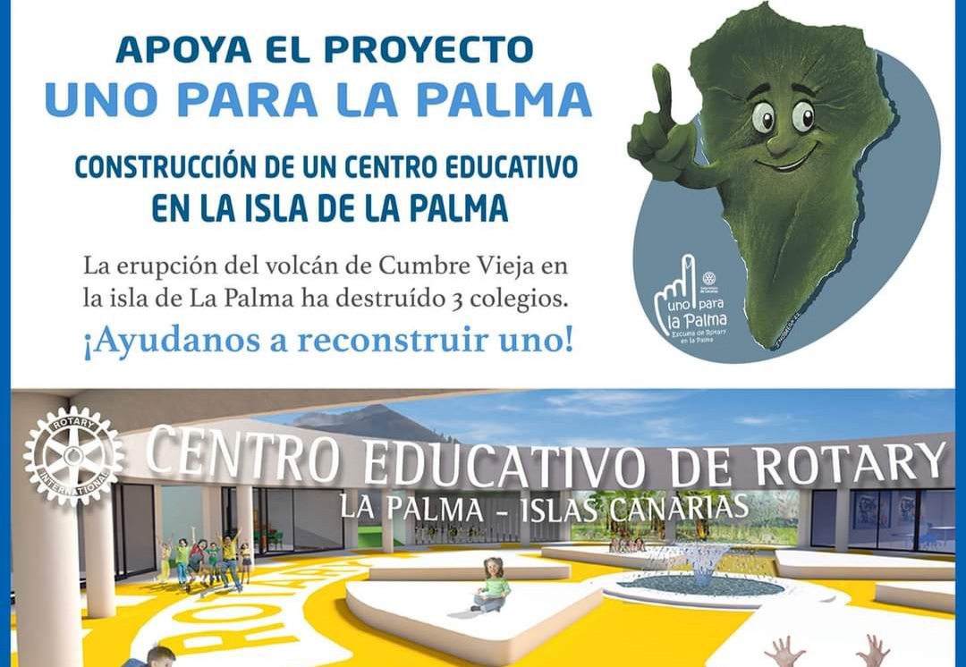 Rotary construirá un Centro Educativo en La Palma
