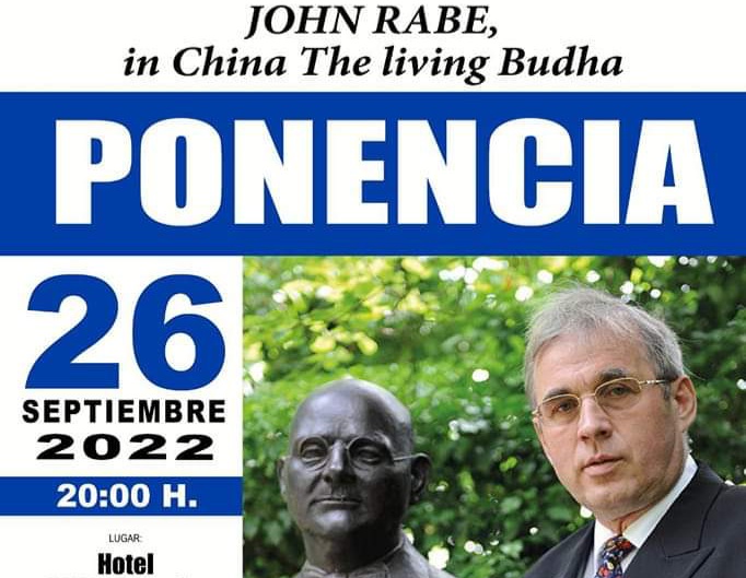 JOHN RABE «In China The Living Budha»