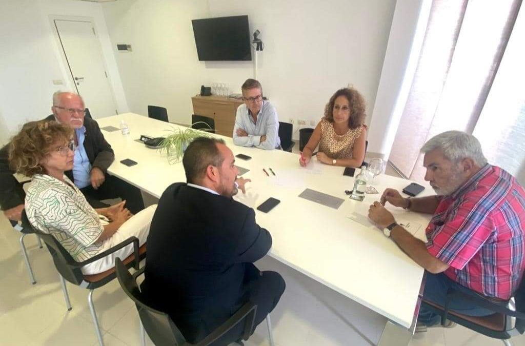Encuentro con el alcalde de Adeje José Miguel Rodriguez Fraga