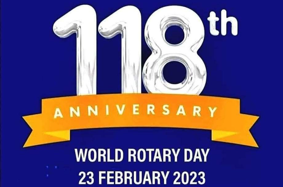 Hoy Rotary celebra su 118 aniversario.