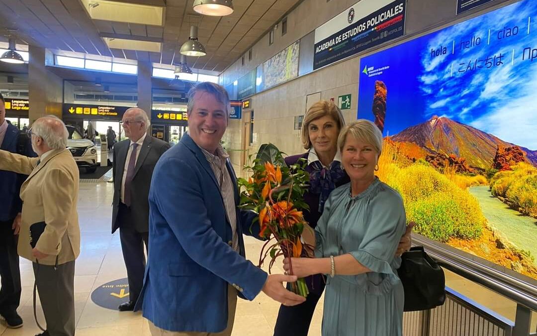 Los rotarios de Canarias reciben en Tenerife a su Presidenta Mundial, Jennifer Jones