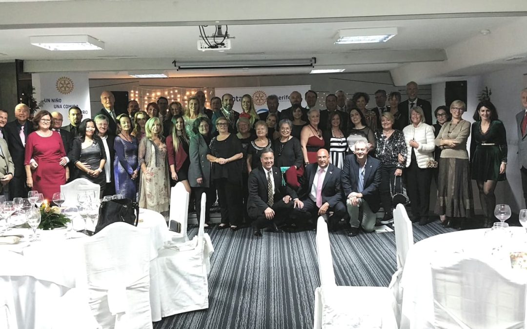 Cena de Navidad del Rotary Club Tenerife Sur