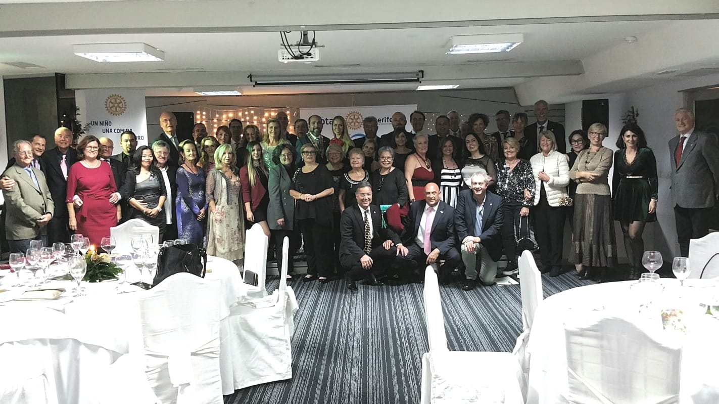 Cena de Navidad del Rotary Club Tenerife Sur