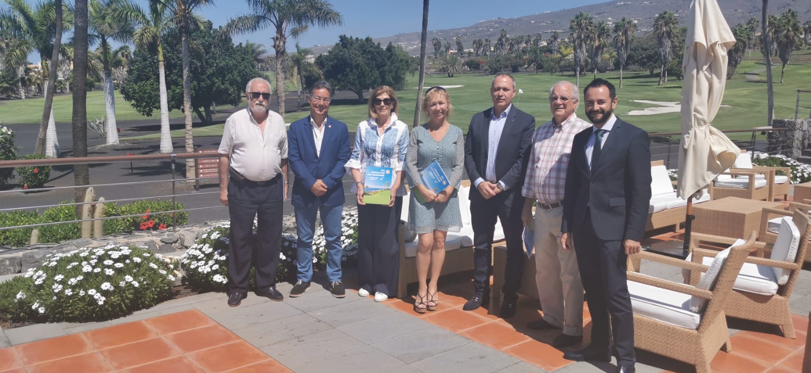 Reunión de presidentes de clubes rotarios de Tenerife en Adeje