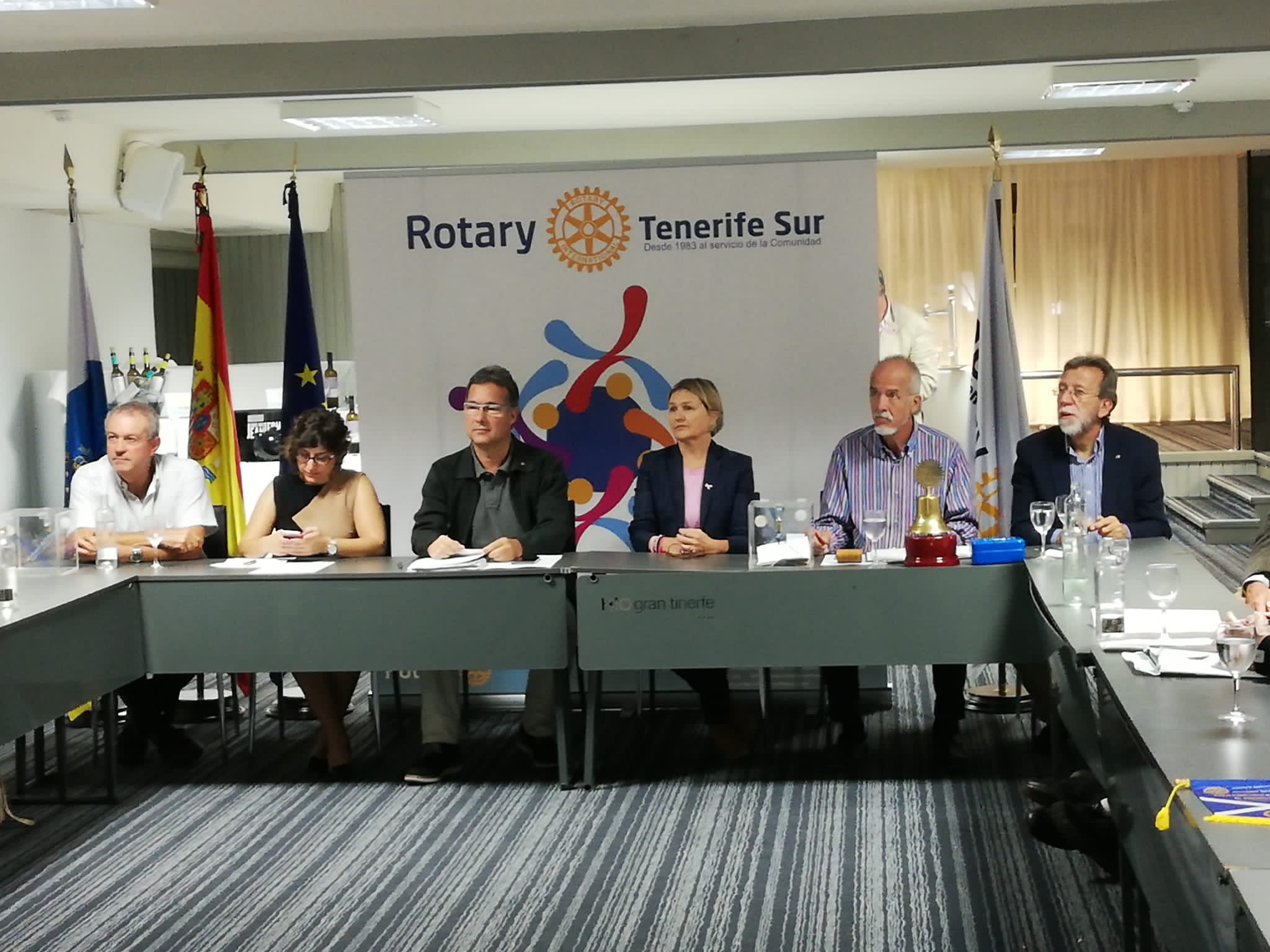Brigitte Gypen visita Rotary Club Tenerife Sur dentro del Ciclo «Mujeres Destacadas del Sur de Tenerife»
