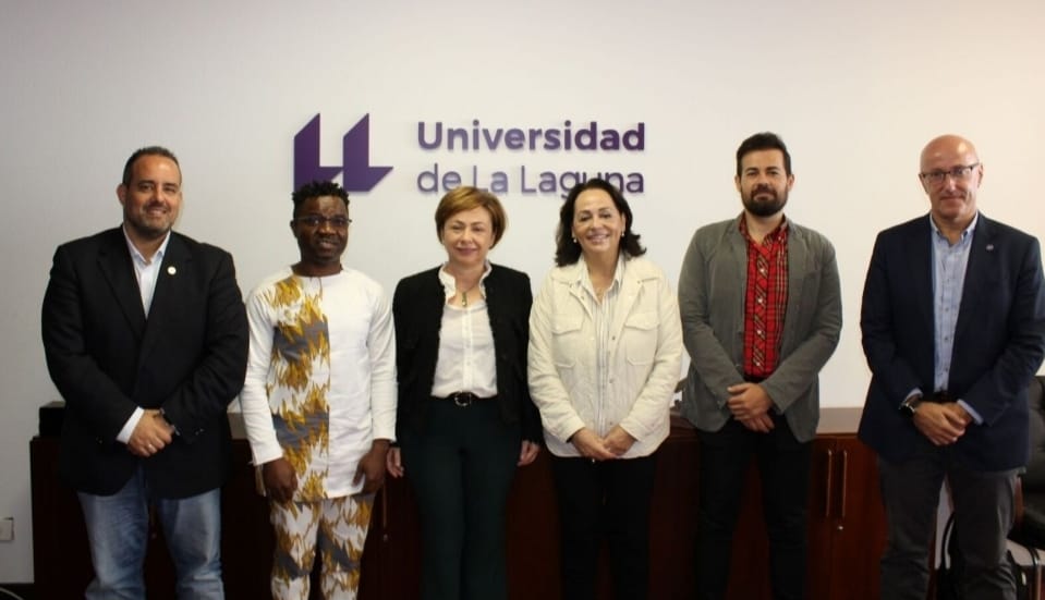 Los Clubes Rotarios de Tenerife Sur y La Laguna becan a un doctorando camerunés de la ULL para que pueda finalizar su tesis doctoral