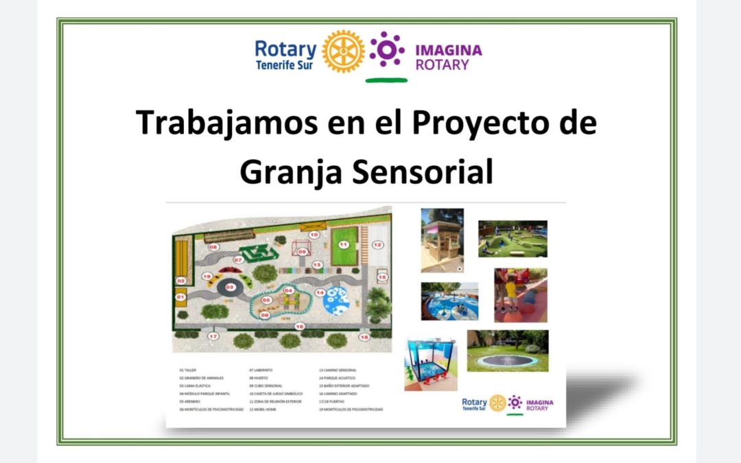 Proyecto Granja Sensorial Rotary Club Tenerife Sur