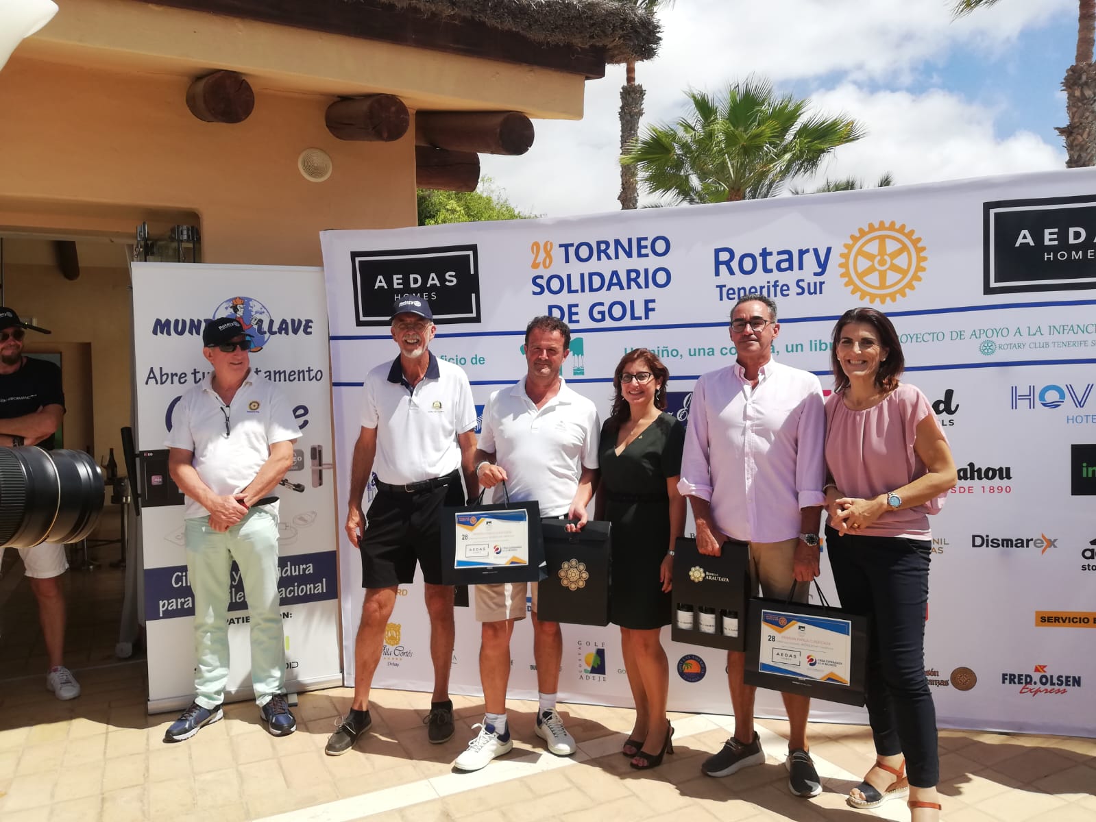 Gran éxito de participación en el 28 Torneo Solidario AEDAS Rotary Tenerife Sur