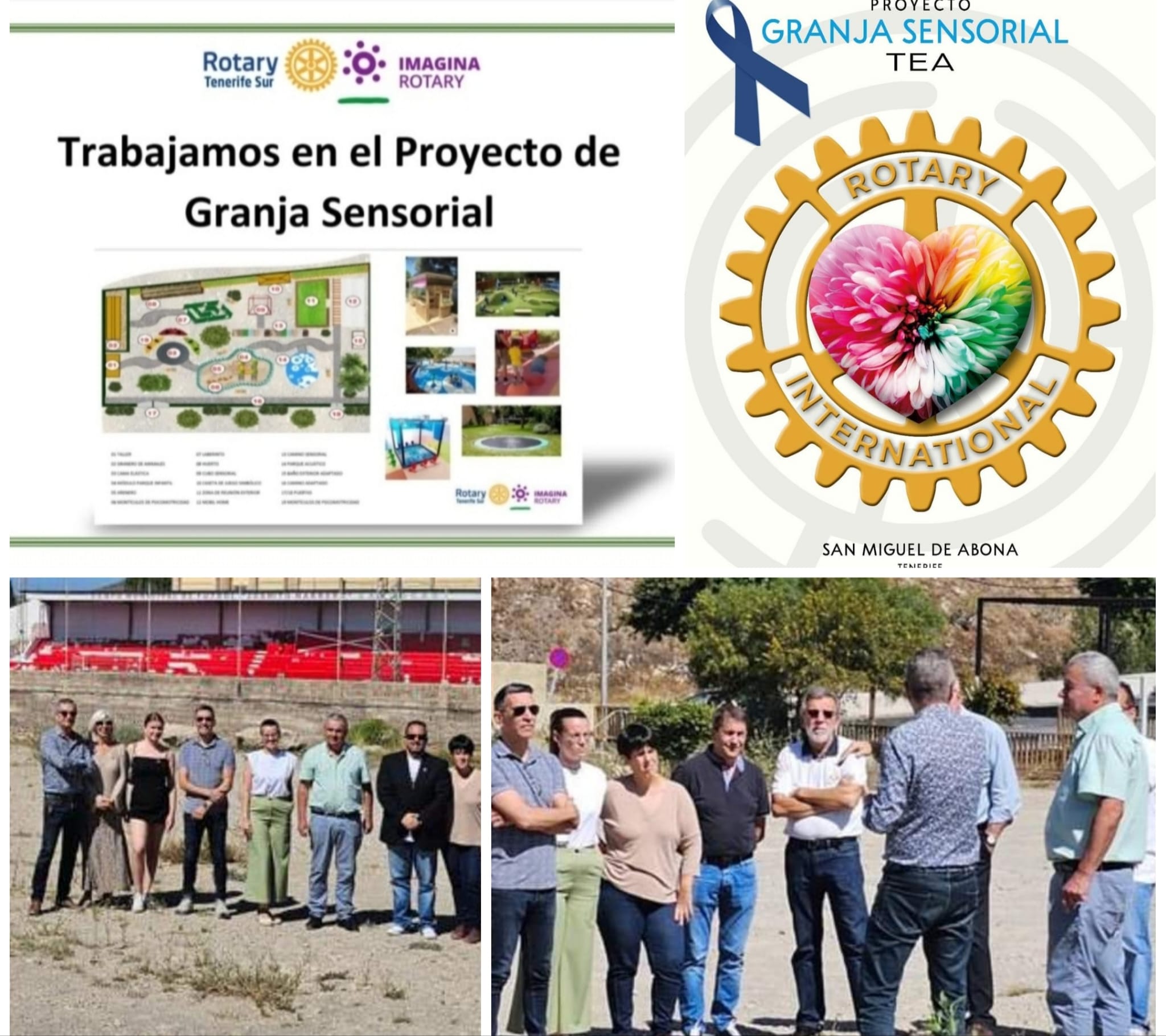 «PROYECTO GRANJA SENSORIAL TEA-ROTARY CLUB TENERIFE SUR»