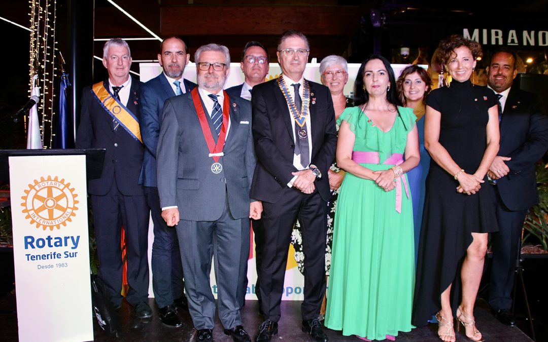 Cambio de Collares del Rotary Club Tenerife Sur Fotos 2020. Fotos y Video