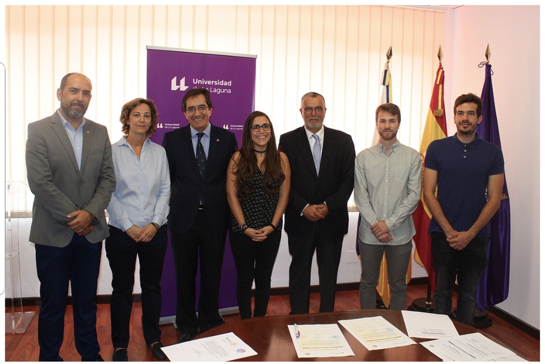 Los Rotarios del Sur de Tenerife y La Laguna  becan a 7 alumnos de máster de la ULL con más de 10.000 euros