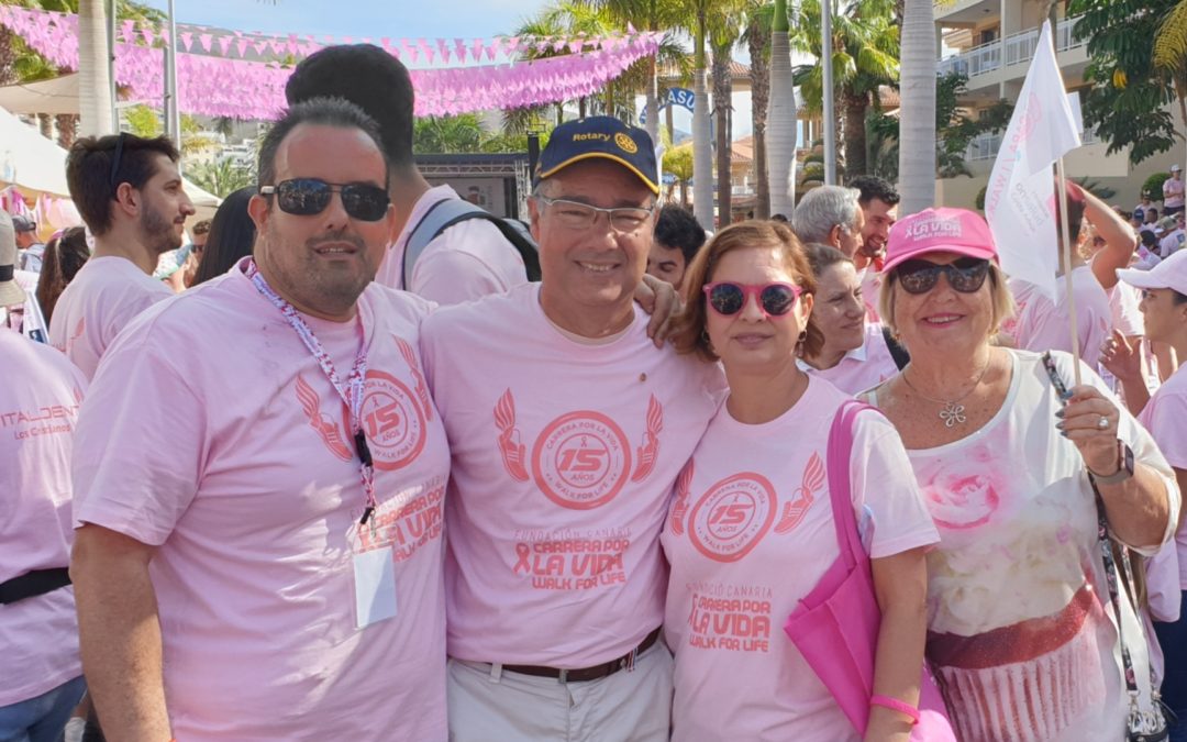 Apoyamos con nuestra presencia el evento Carrera por la Vida 2019