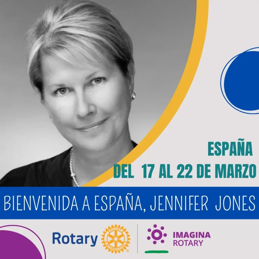 LA PRESIDENTA DE ROTARY INTERNATIONAL, JENNIFER JONES VISITA HOY Y MAÑANA TENERIFE Y LA PALMA, DONDE PROCEDERÁ A LA COLOCACIÓN DE LA PRIMERA PIEDRA DEL CENTRO EDUCATIVO ROTARY EN LA PALMA