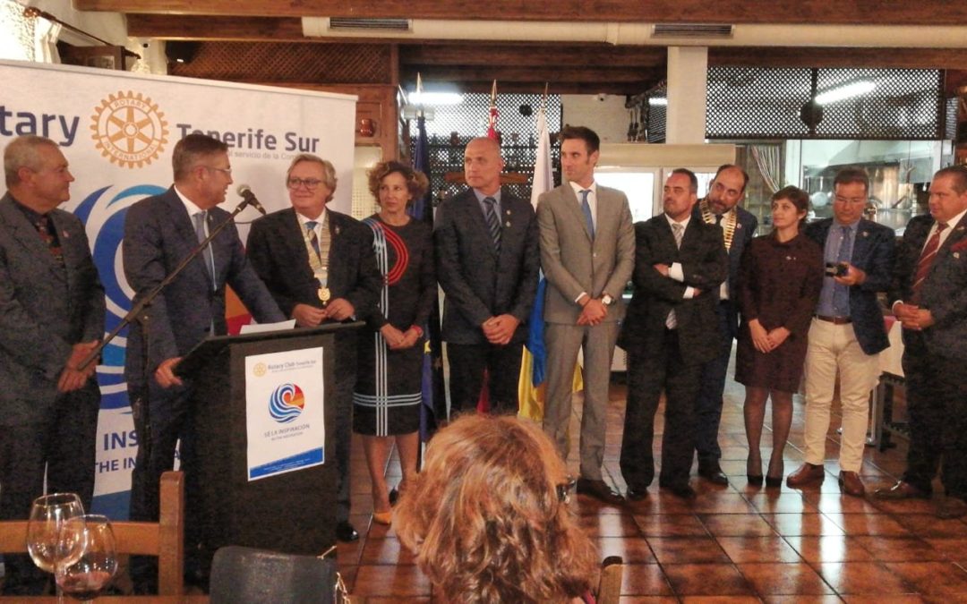 El Rotary Club Tenerife Sur da la bienvenida a 4 nuevos miembros