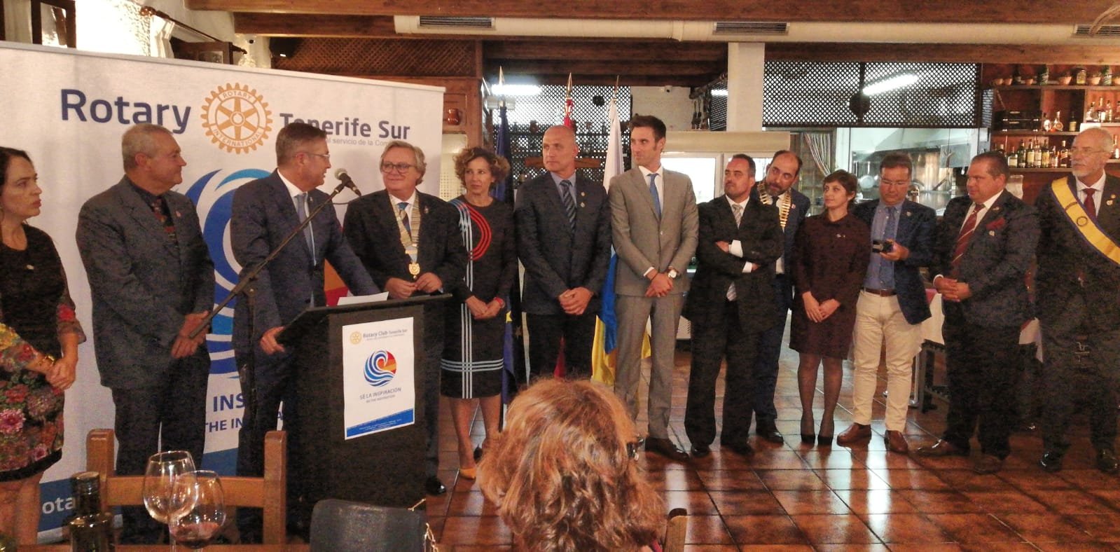 El Rotary Club Tenerife Sur da la bienvenida a 4 nuevos miembros